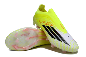 Chuteira Adidas F50 FG Elite Amarela e Preta - Born For Goals Pack