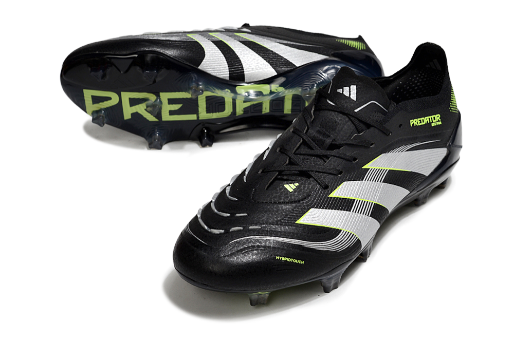 Chuteira Adidas Predator Elite FG - Preta e Amarela