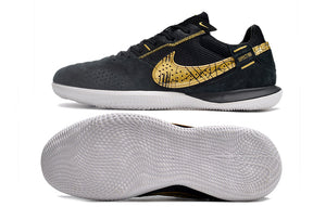 Chuteira Futsal Nike Street Gato IC - Preta e Dourada