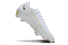 Chuteira Nike Mercurial Air Max 95 Elite FG - Branca e Laranja, ideal para futebol.