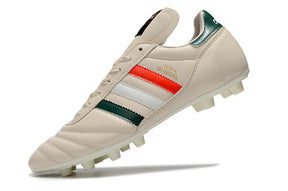 Chuteira Adidas Copa Mundial FG Bege, Vermelha e Preta