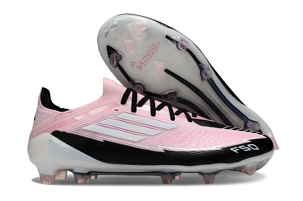 Chuteira Adidas F50 FG Elite "Messi" Cinza e Preta