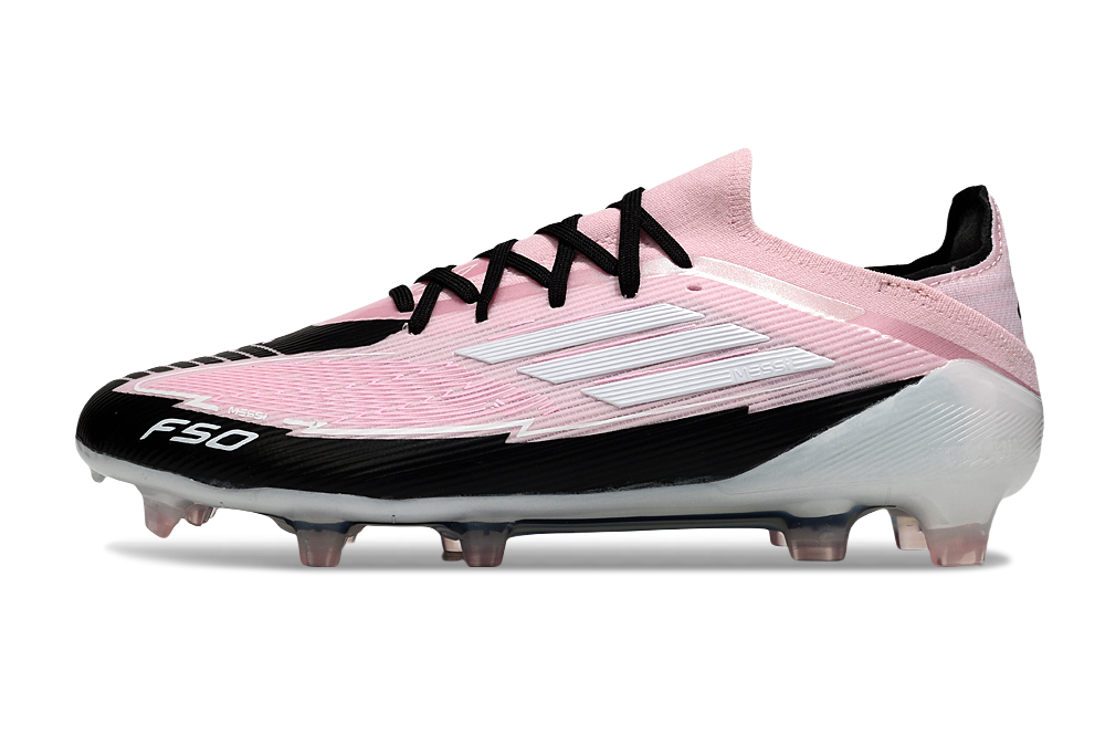Chuteira Adidas F50 FG Elite "Messi" Cinza e Preta
