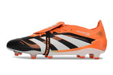 Chuteira Adidas Predator Elite FG Tongue Preta e Laranja