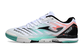 Chuteira Futsal Joma Regate Rebound IC Branca, Preta e Verde