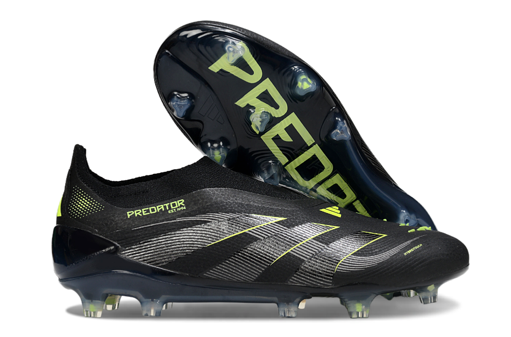 Chuteira Adidas Predator Elite FG LL - Preta e Amarela