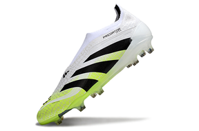 Chuteira Adidas Predator Elite FG LL - Branca e Amarela