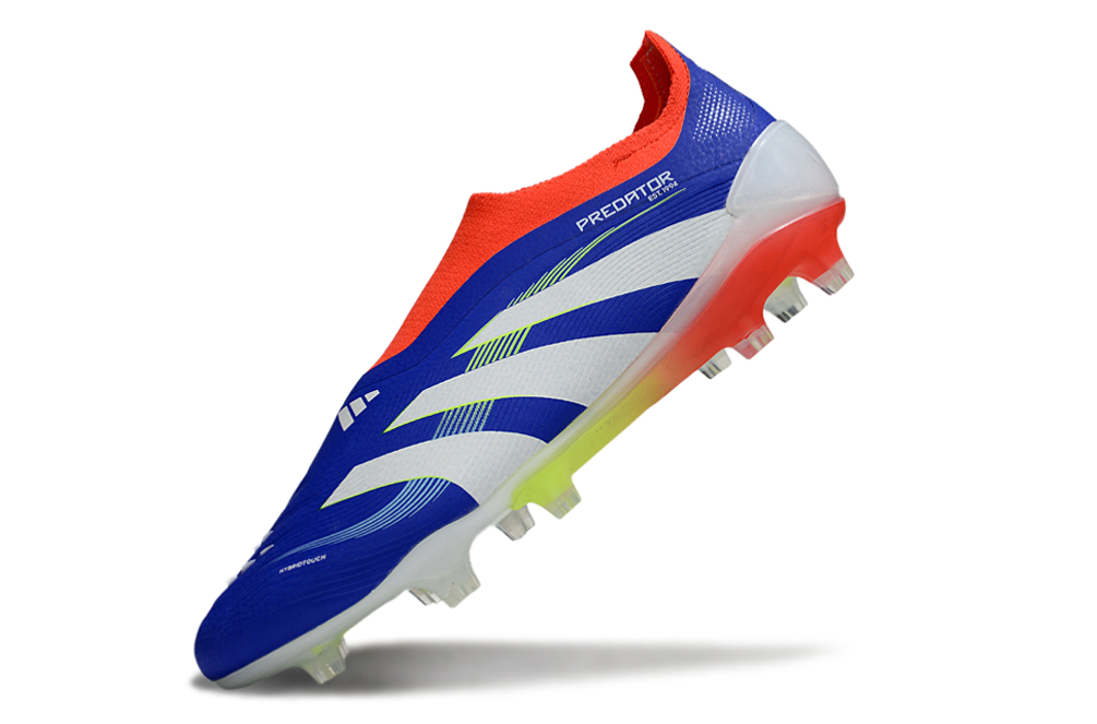 Chuteira Adidas Predator Elite FG LL - Azul, Vermelha e Amarela
