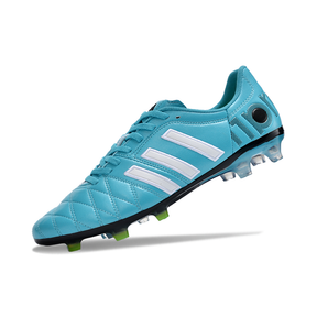 Chuteira Adidas AdiPure 11 Pro FG Azul e Branca