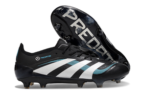 Chuteira Adidas Predator Elite FG - Preta e Branca Ed. "Mercedes"