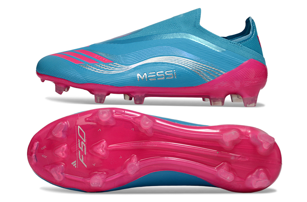 Chuteira Adidas F50 FG Elite - Ed. "Messi" Azul