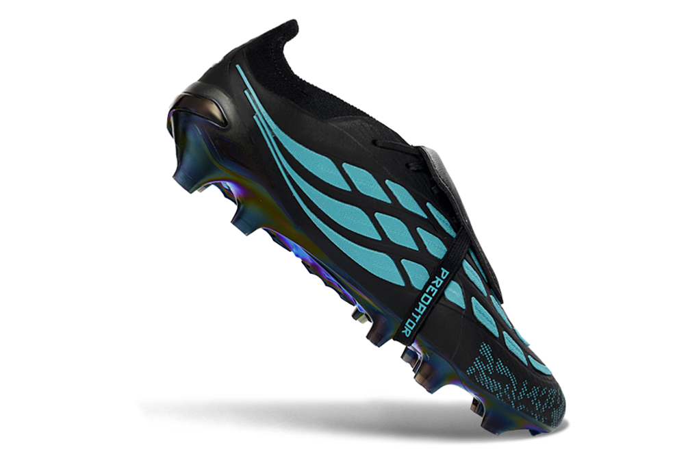Chuteira Adidas Predator Elite FG 26 - Preta e Azul