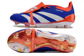 Chuteira Adidas Predator Predstrike FT FG Azul e Vermelha