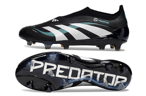 Chuteira Adidas Predator Elite FG - Preta e Branca