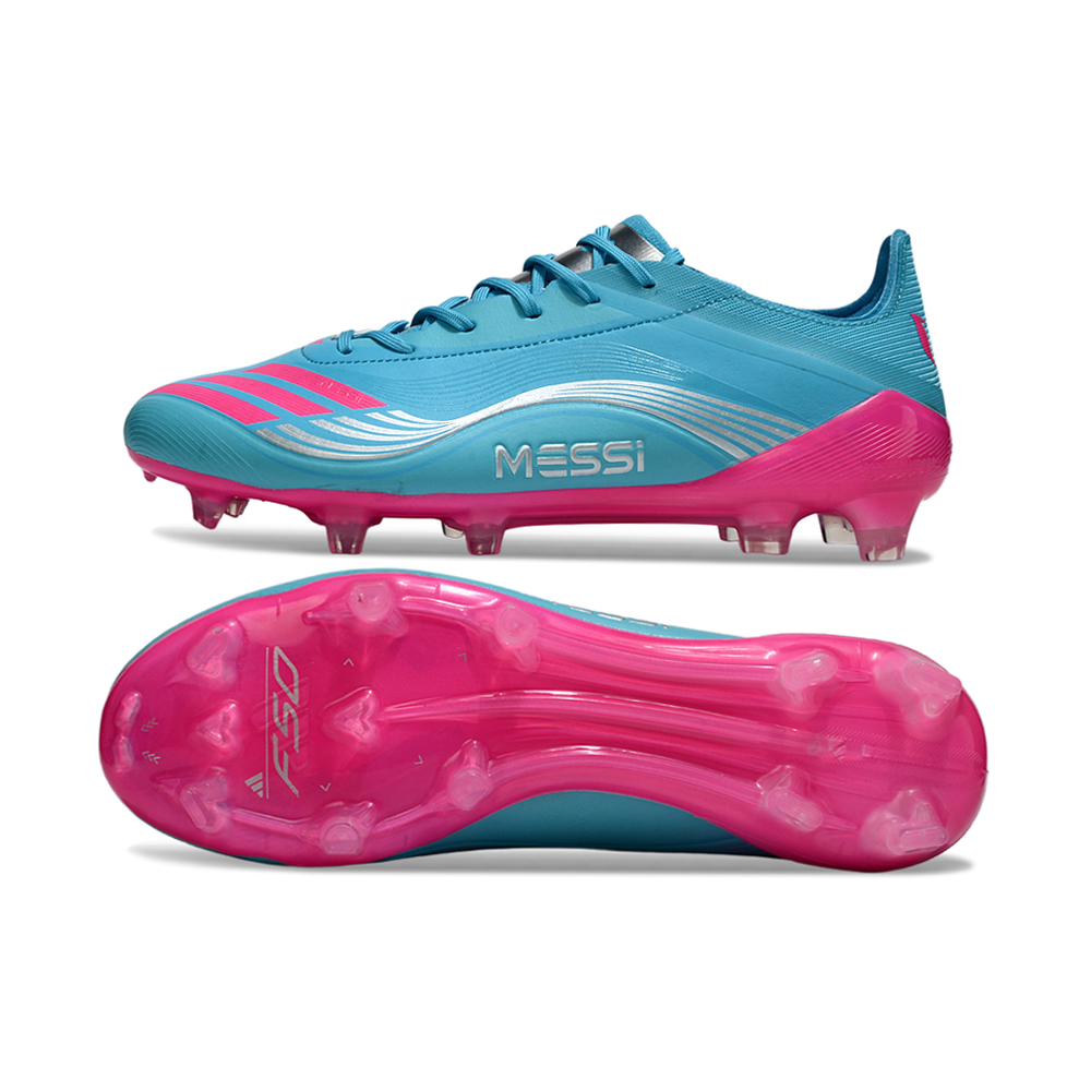 Chuteira Adidas F50 FG Elite - Ed. "Messi" Azul