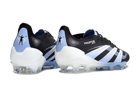 Chuteira Adidas Predator Elite FG - Preta e Azul Ed. "Bellingham"