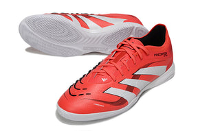 Chuteira Futsal Adidas Predator 24 Elite IC Vermelha "Pure Victory Pack"