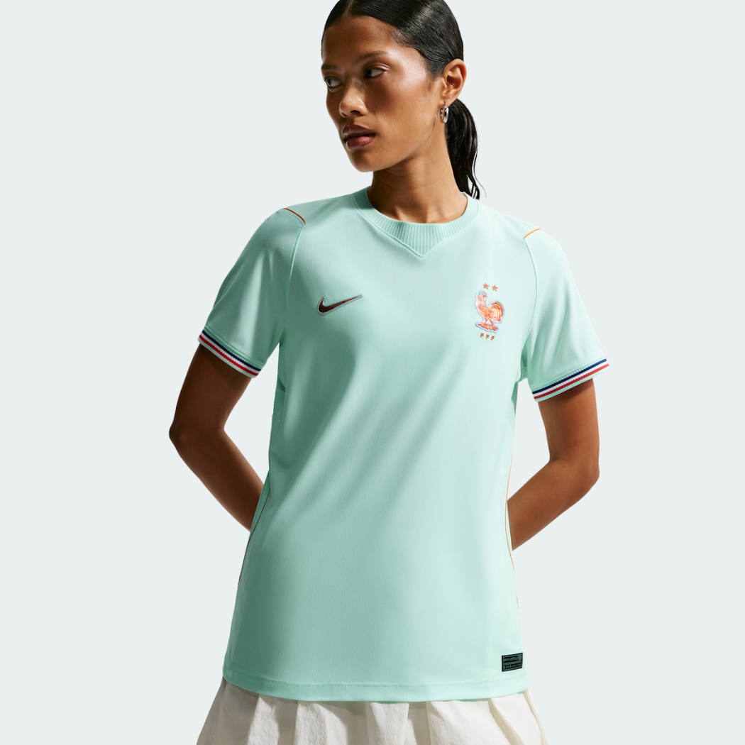 Camisola Feminina Seleção França II 2026 - Copa do Mundo