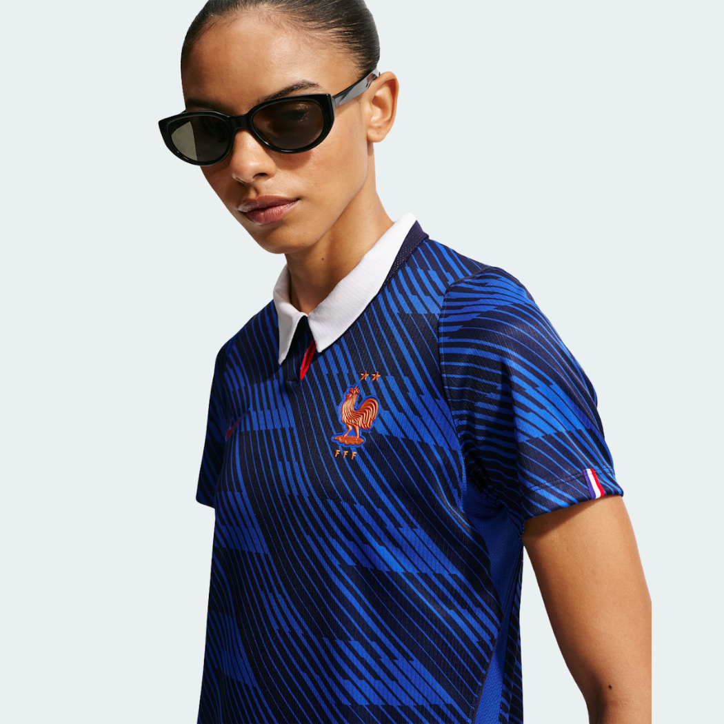 Camisola Feminina Seleção França I 2026 - Copa do Mundo