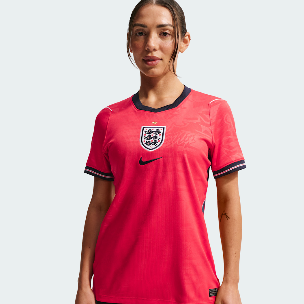 Camisola Feminina Seleção Inglaterra II 2026 - Copa do Mundo
