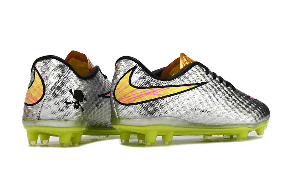 Chuteira Nike Hypervenom Elite FG - Prateada