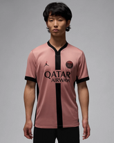 Camisola PSG third 24/25 Rosa e Preto - Jordan