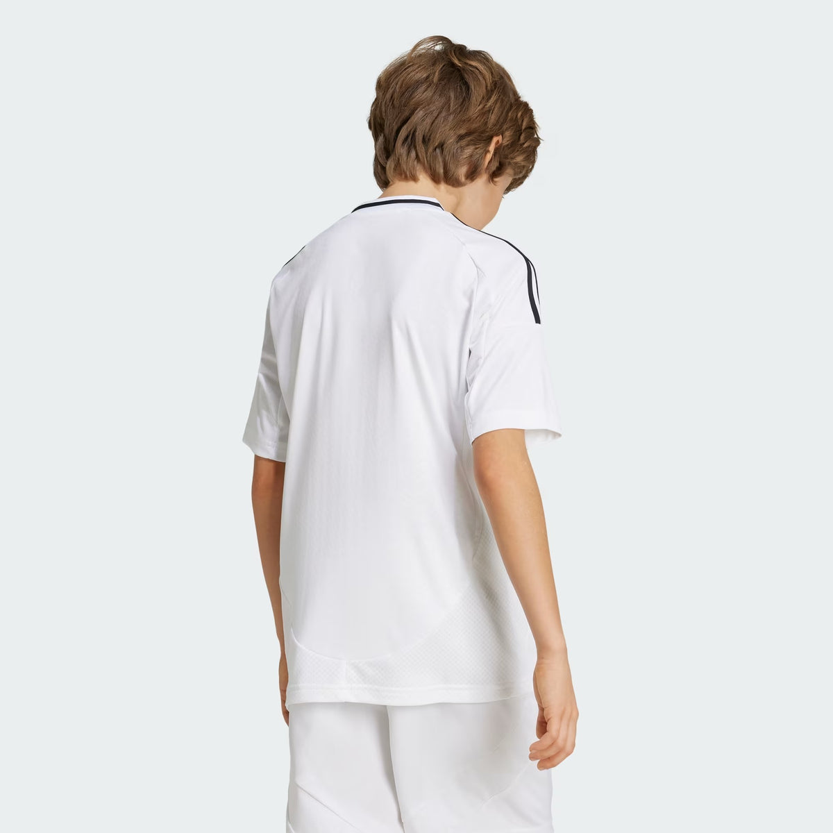 Conjunto Infantil Real Madrid Home 24/25 Branco - Adidas