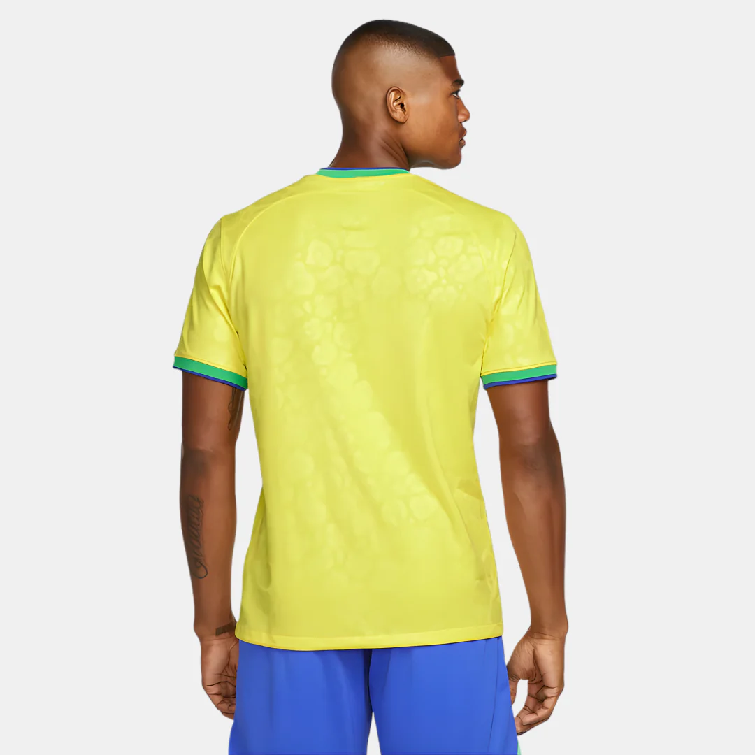 Camisola Brasil Home 2022 Amarela - Nike