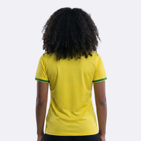 Camisola Brasil Home 25/26 Amarela - Nike - Feminino