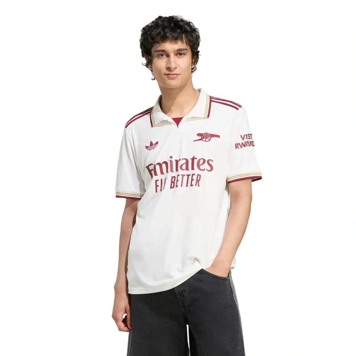 Camisola Arsenal Third 25/26 Branca - Adidas
