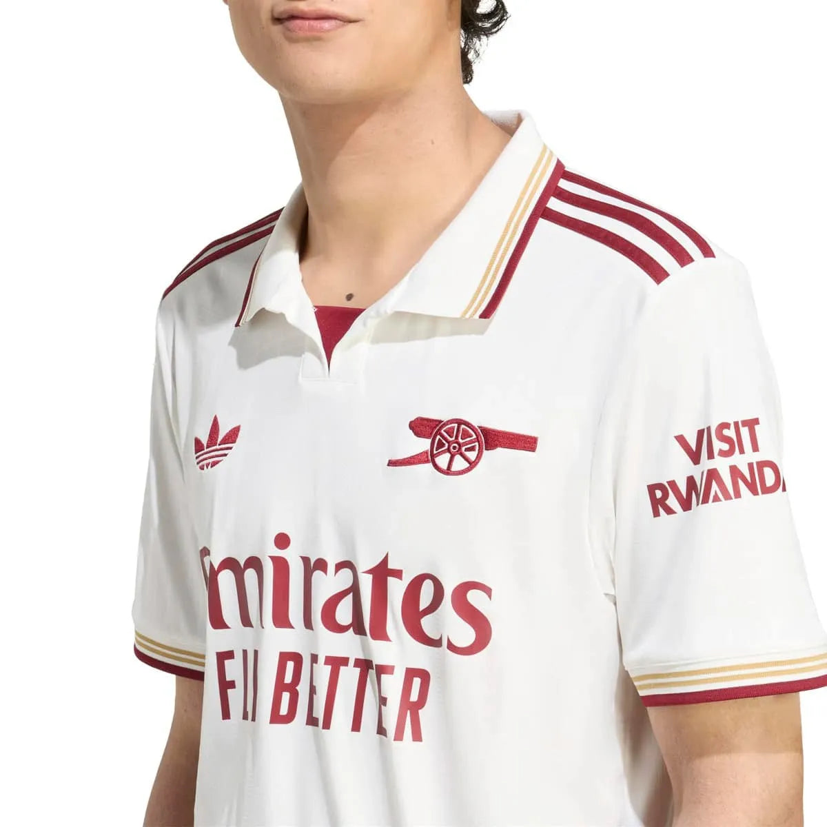 Camisola Arsenal Third 25/26 Branca - Adidas