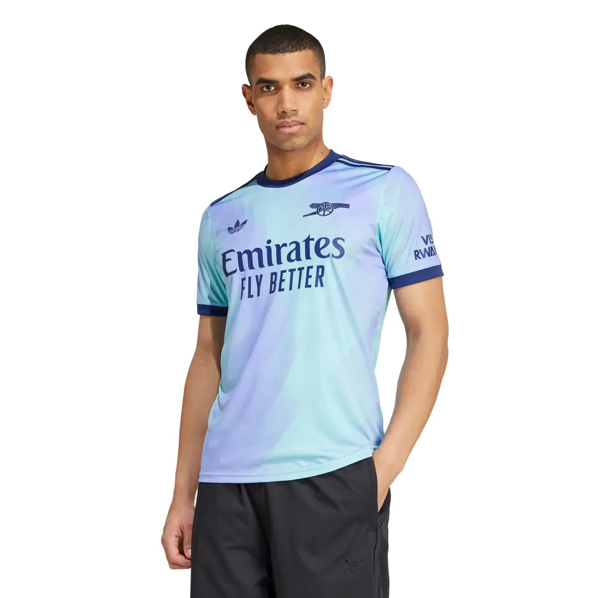 Arsenal O2 Azul Camisola Arsenal Third 24/25 Azul - Adidas