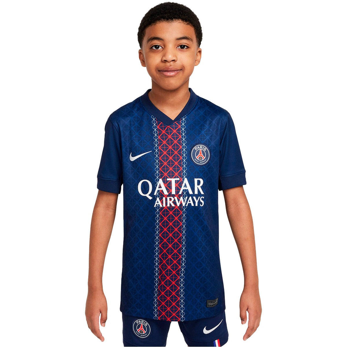 Conjunto Infantil PSG Home 25/26 Azul - Nike