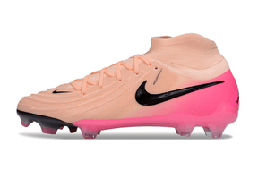 Nike Phantom Luna Elite FG - Rosa e Preta - Pack Prism para futebol com design inovador e cores vibrantes.