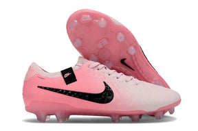Nike Tiempo Legend 10 FG - Rosa - Pack Brilliance com design icónico e estrutura em couro premium.