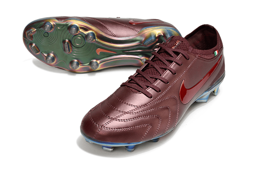 Nike Tiempo Legend 10 FG - Vermelho - "Luxe Pack" com design premium e tecnologia avançada para futebol.