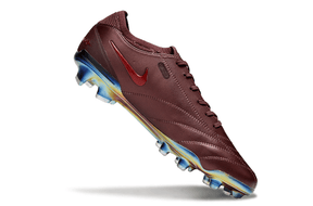 Nike Tiempo Legend 10 FG - Vermelho - "Luxe Pack" em fundo branco com design premium e cores vibrantes.