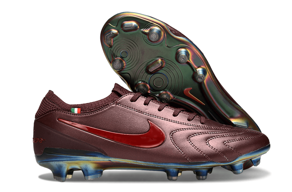 Nike Tiempo Legend 10 FG - Vermelho - "Luxe Pack" com design premium e tecnologia de ponta para controle de bola.