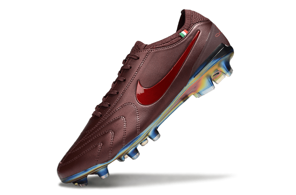 Nike Tiempo Legend 10 FG - Vermelho - "Luxe Pack" bota de futebol com design premium e controlo de bola superior.