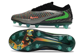 Chuteira Nike Phantom 6 Elite AG Preta e Dourada - "EA FC"
