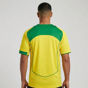 Camisola Brasil Home 04/05 Amarela Retro - Nike